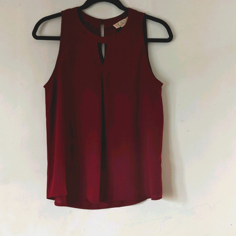 Pink Rose Red Blouse